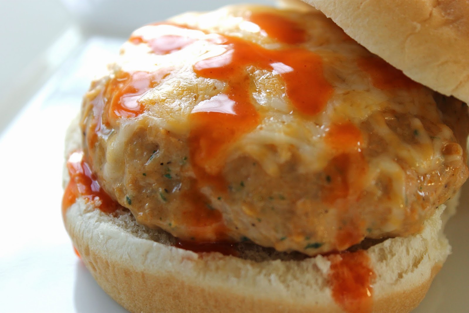 Mary in the Kitchen Buffalo Chicken Burgers