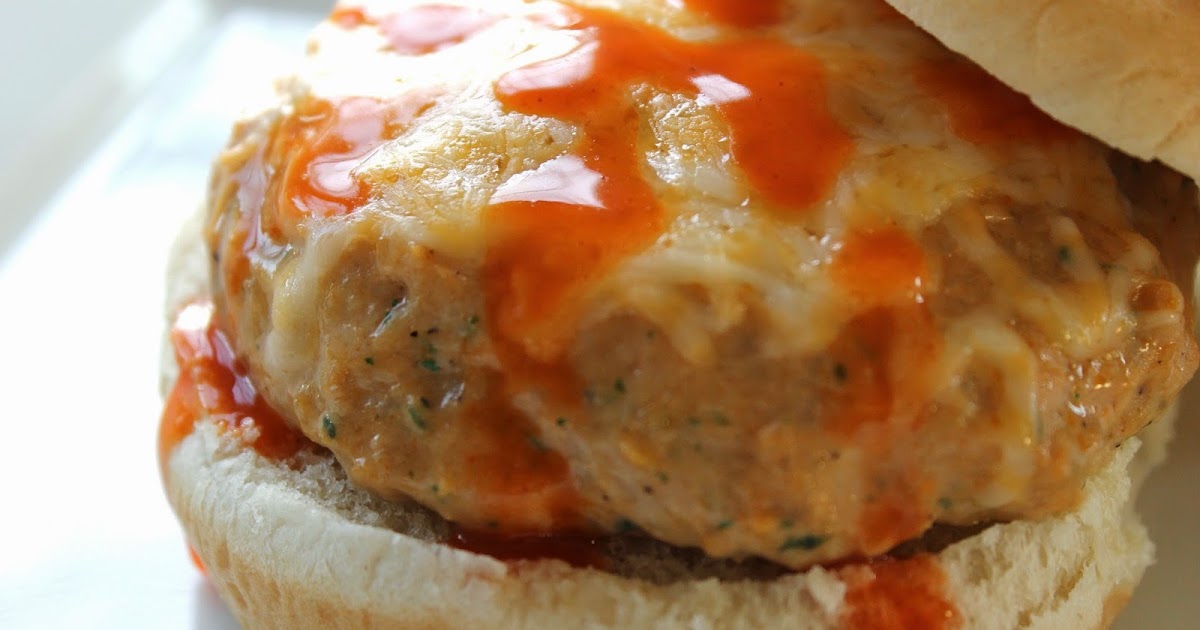 Mary in the Kitchen Buffalo Chicken Burgers