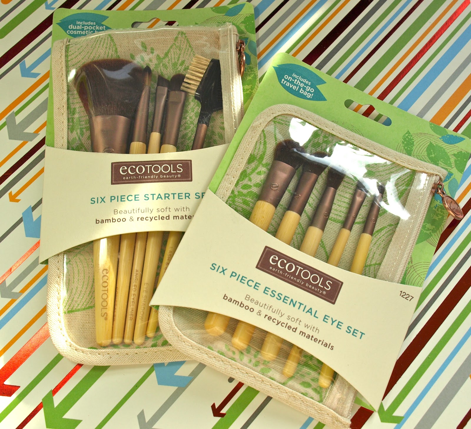 EcoTools 6 Piece Brush Sets Review The Happy Sloths Beauty & Makeup