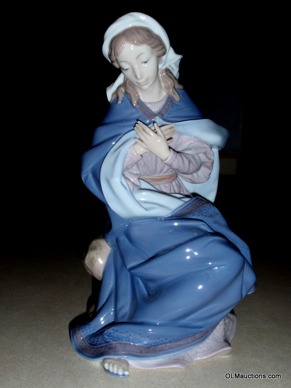 lladros Lladro Virgin Mary 01387 Virgen Nacimiento