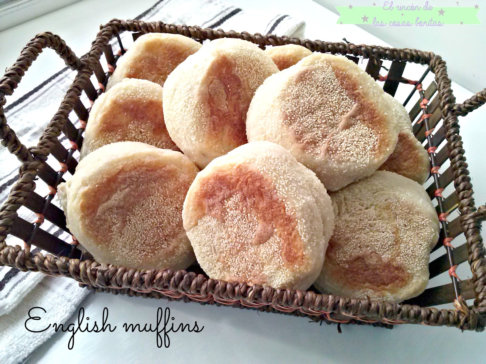 English muffins El rincón de las cosas bonitas