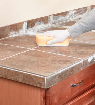 Kitchen And Bathroom Renovation How To Build A Tile Countertop 10