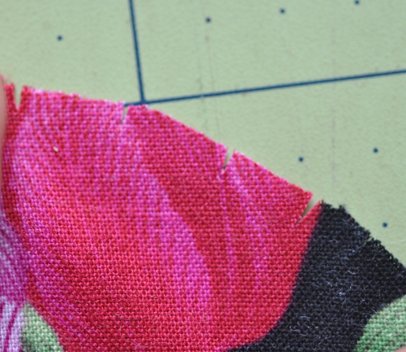 The Quilt and Needle Blog Curved seams