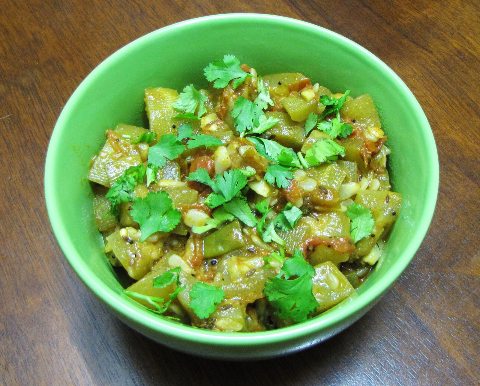 Cook's Diary Bottle Gourd Sabji