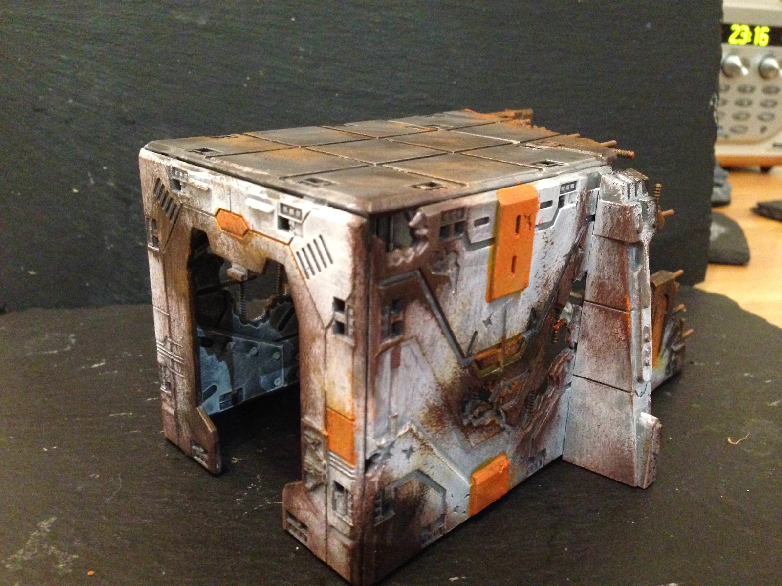 Sci Fi War Gaming Scenery Test Mantic Dead Zone Wargaming Hub
