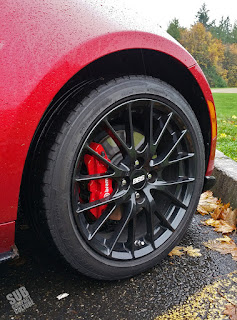 Forged BBS wheels and Brembo brakes