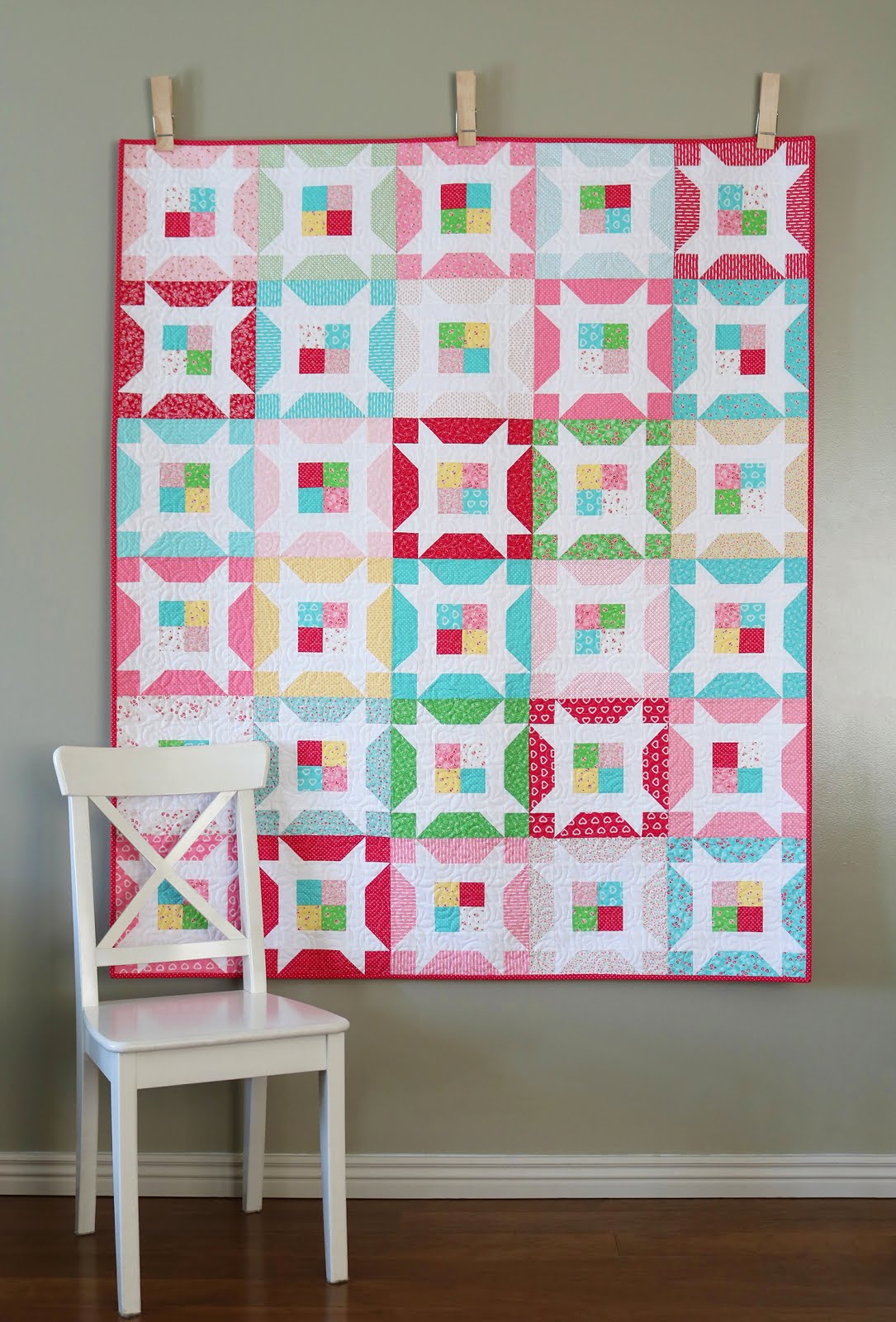 A Bright Corner: 15 Favorite Free Baby Quilt Patterns