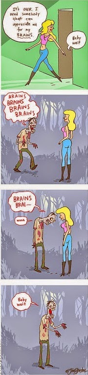 zombie brains someone who can appreciate me blonde with big tits