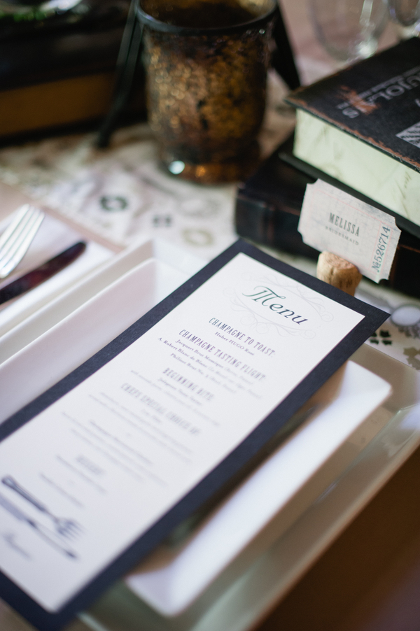 bridal shower menu