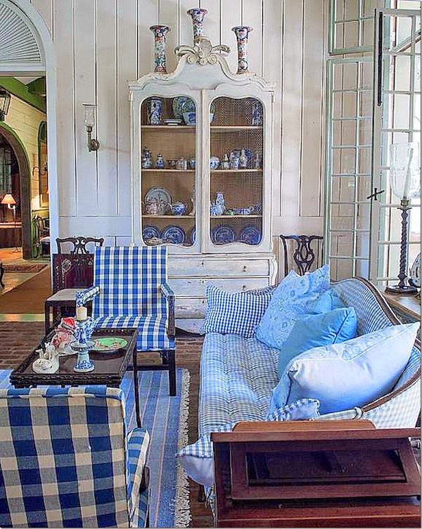 Eye For Design Decorate With Blue and White Buffalo Plaid