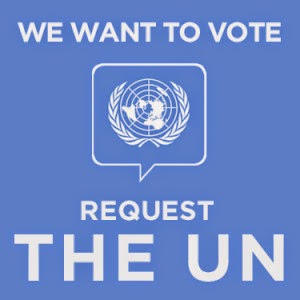 We want to vote - Request the UN