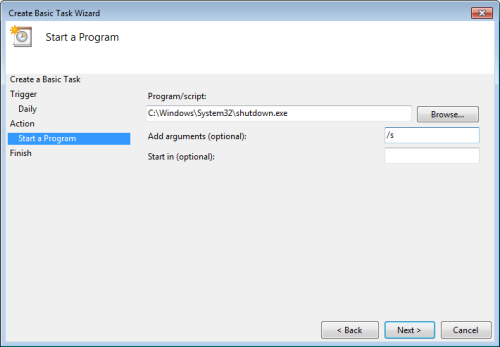 Cara Membuat Windows 7 Startup Dan Shutdown Terjadwal windows7 start a program Cara Membuat Windows 7 Startup Dan Shutdown Terjadwal