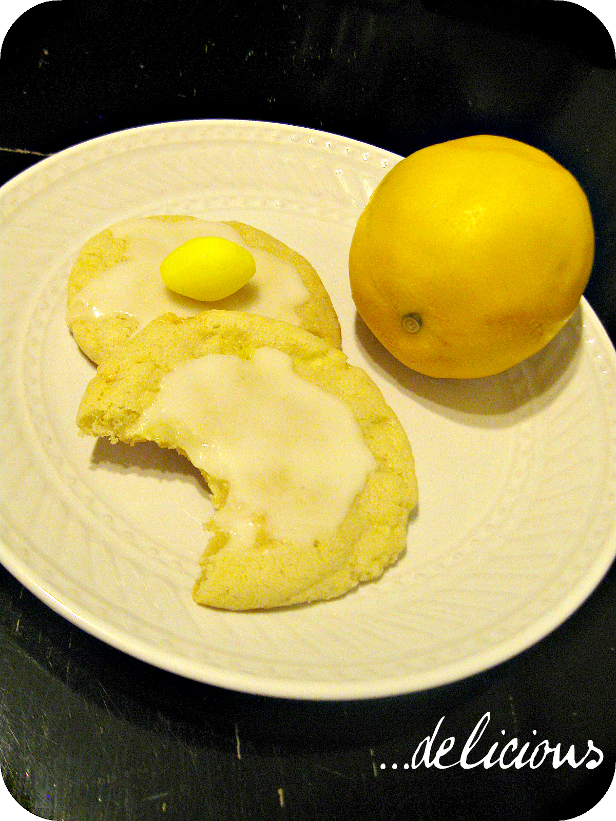 Freshly Completed Amazing Lemon Drop Cookies