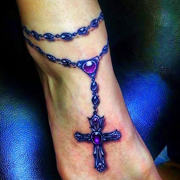 Rosary Bead tattoo ideas