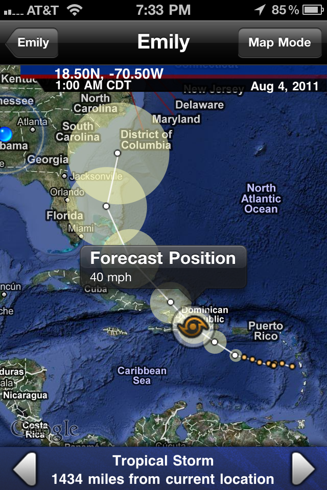 Track Hurricanes on Your iPhone or iPad Practical iStuff