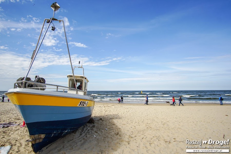 Na plaży w Stegnie