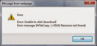 Download error error download