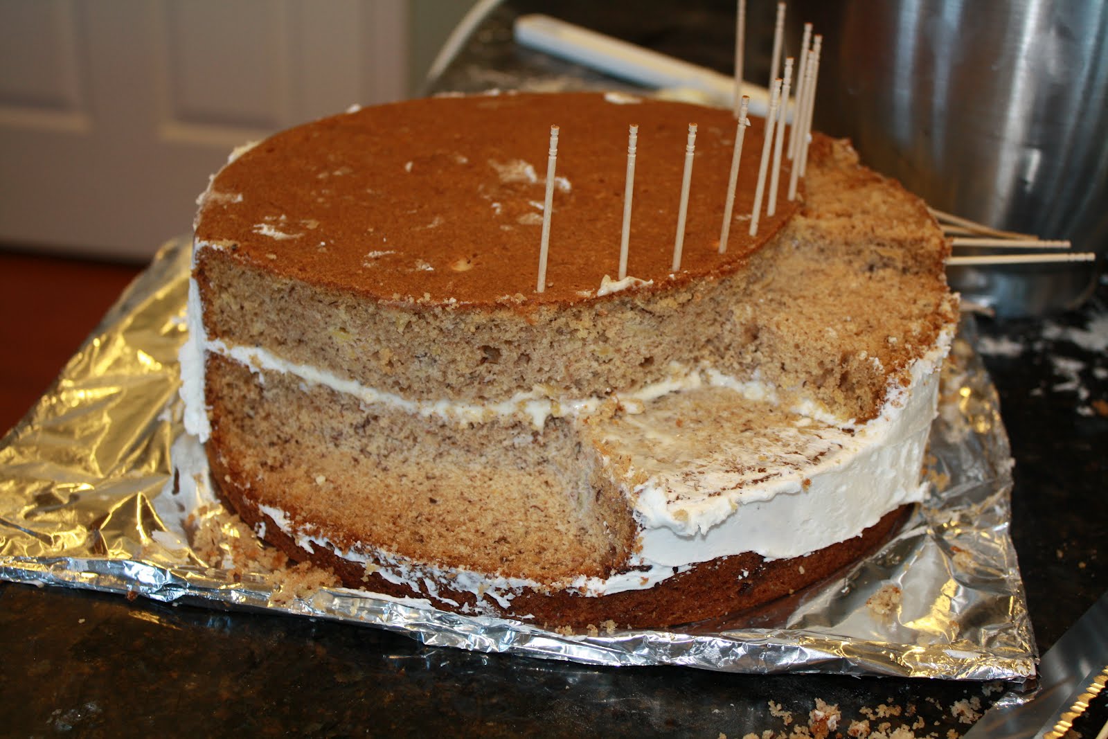 Spiral Staircase Cake