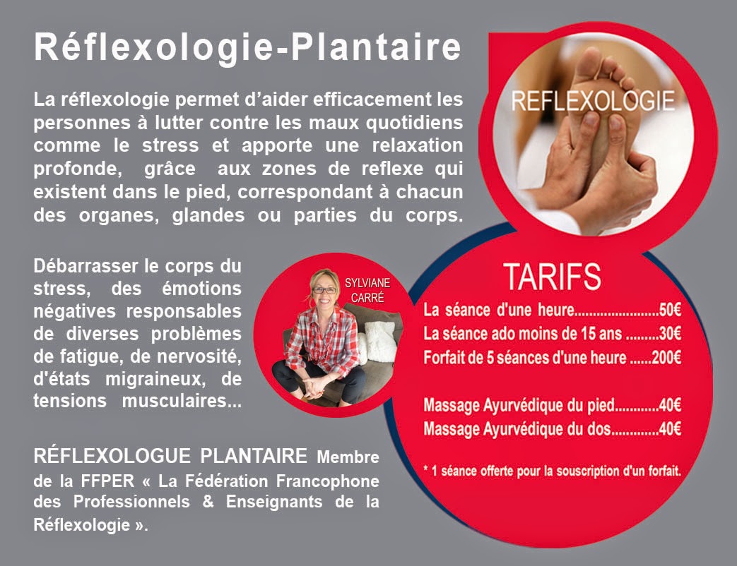 flyers reflexologie plantaire