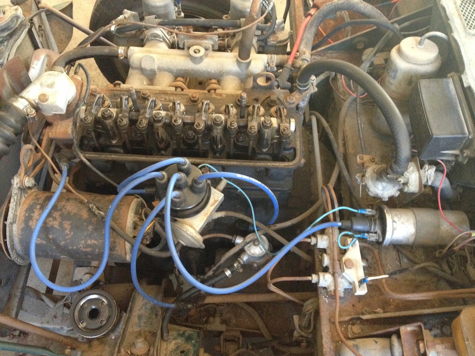 1969 Triumph Spitfire MK3 Project: Wiring woes - here we go again