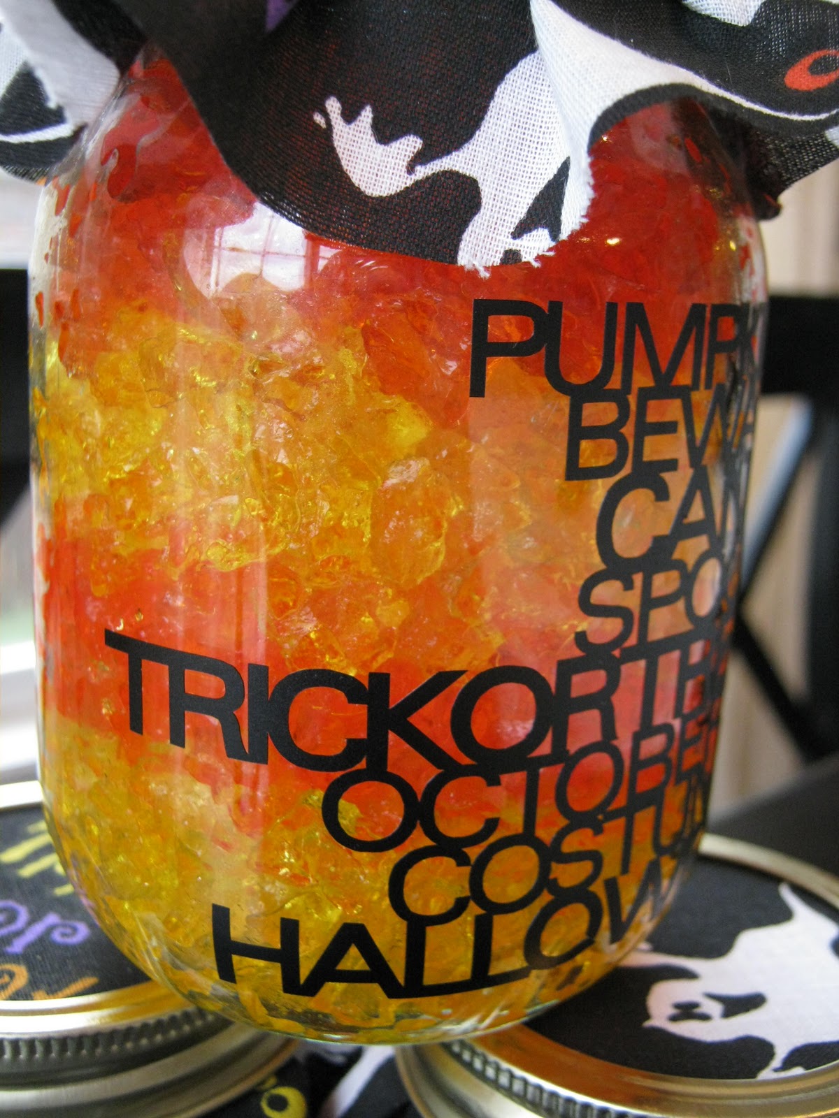 Ginger Snap Crafts monster monday {halloween smelly jellies}