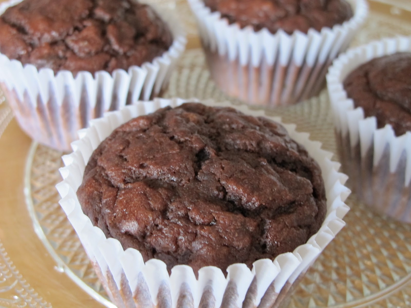 Per sucarhi pa, gastronomía y viajes Muffins de chocolate, plátano y