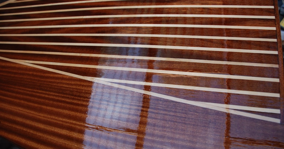 my wooden speed boat build Boat Deck Varnish