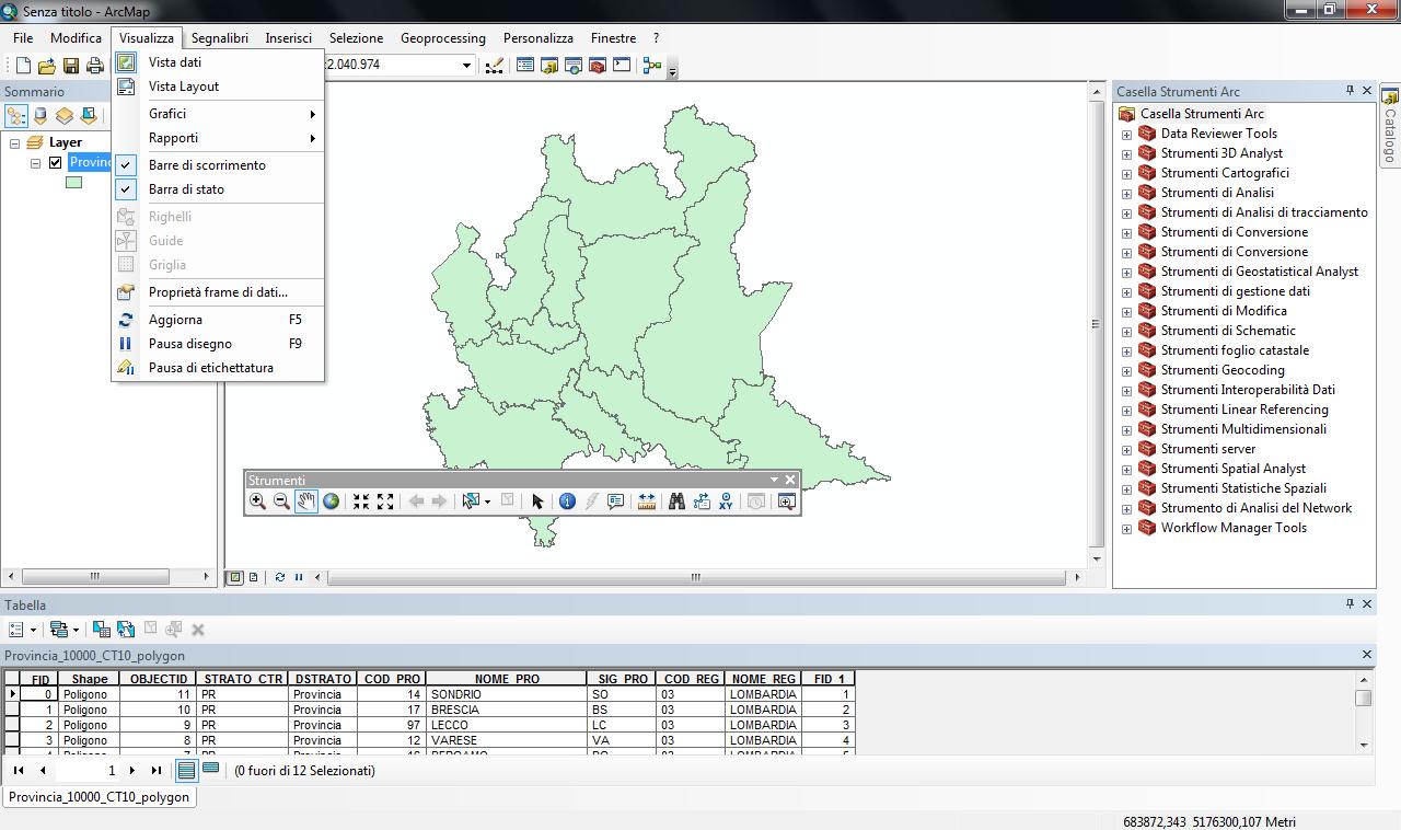 Tutorial Arcgis Italiano | paologis arcview arcgis e dintorni arcgis for Tutorial Arcgis Italiano | paologis arcview arcgis e dintorni arcgis for