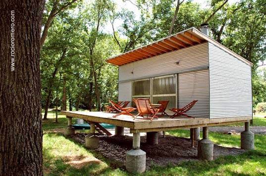 Arquitectura de casas: cabaña en campamento de pescadores en ...