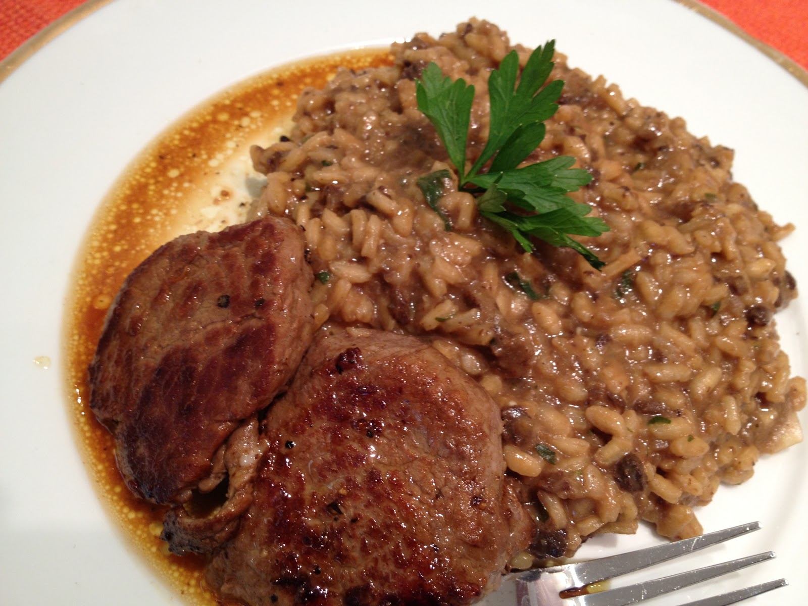 Panelinha da Fafah Risoto de Funghi Secchi