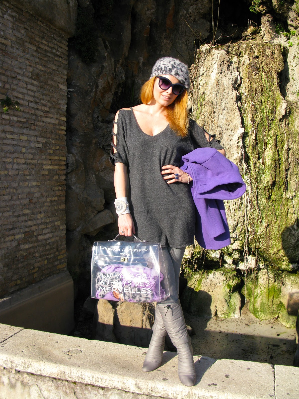 Le Monde Jadore Hermès Plastic Kelly Bag