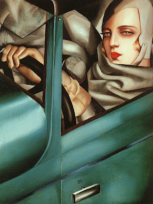 tamara de lempicka photo from web autoritratto sulla bugatti