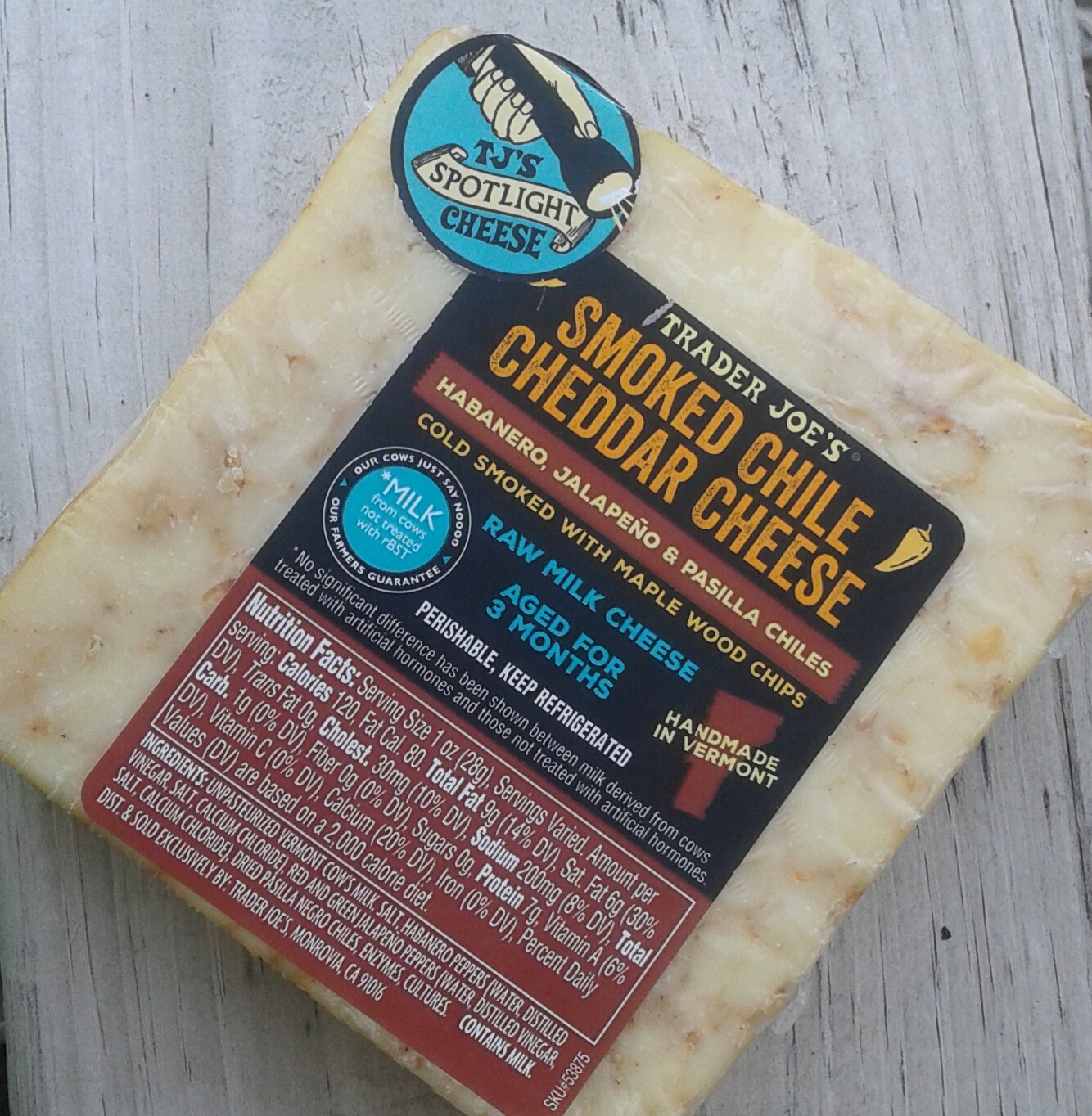 What's Good at Trader Joe's? Trader Joe's Smoked Chile Cheddar Cheese