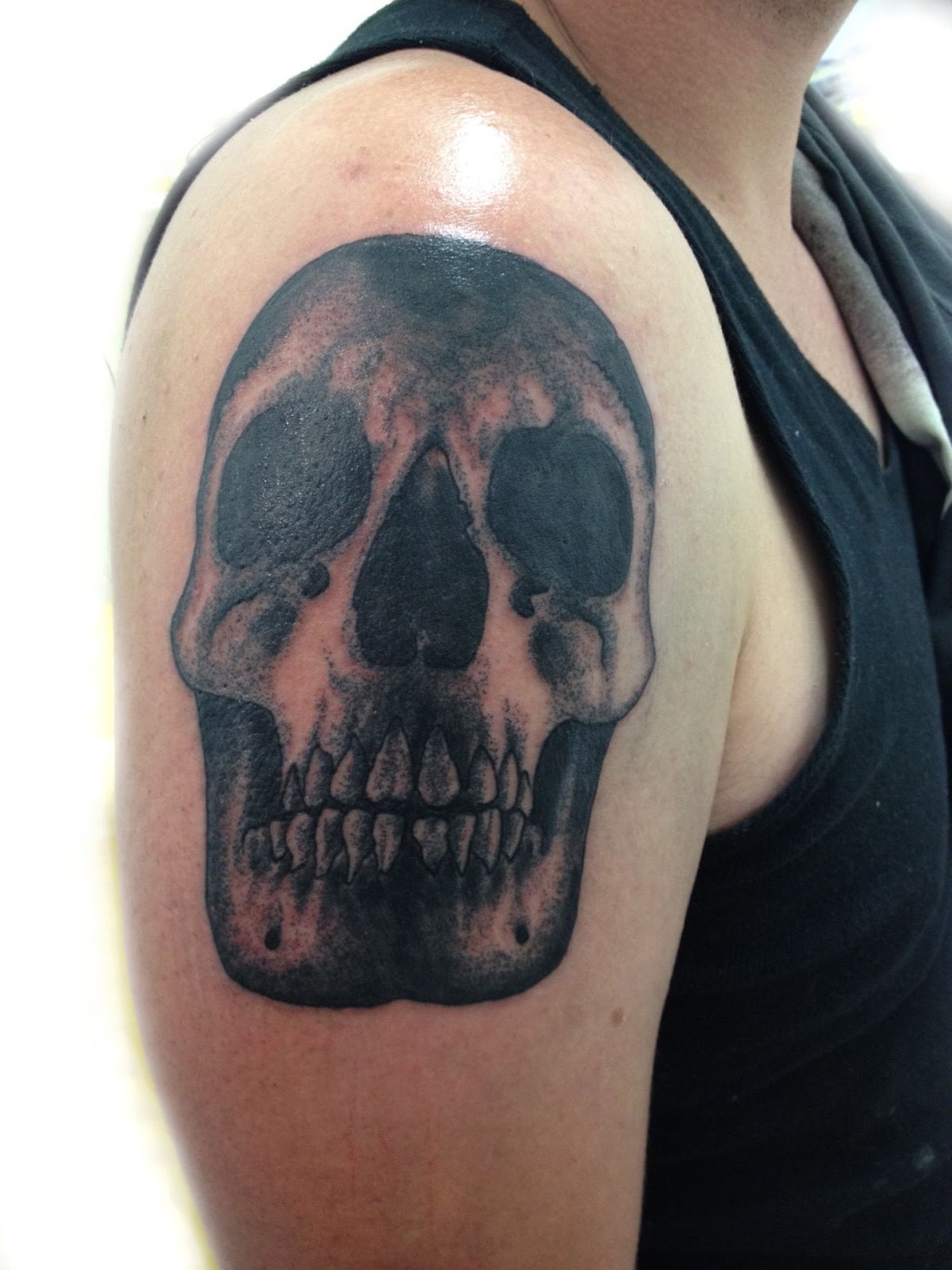 skull half sleeve tattoo designs