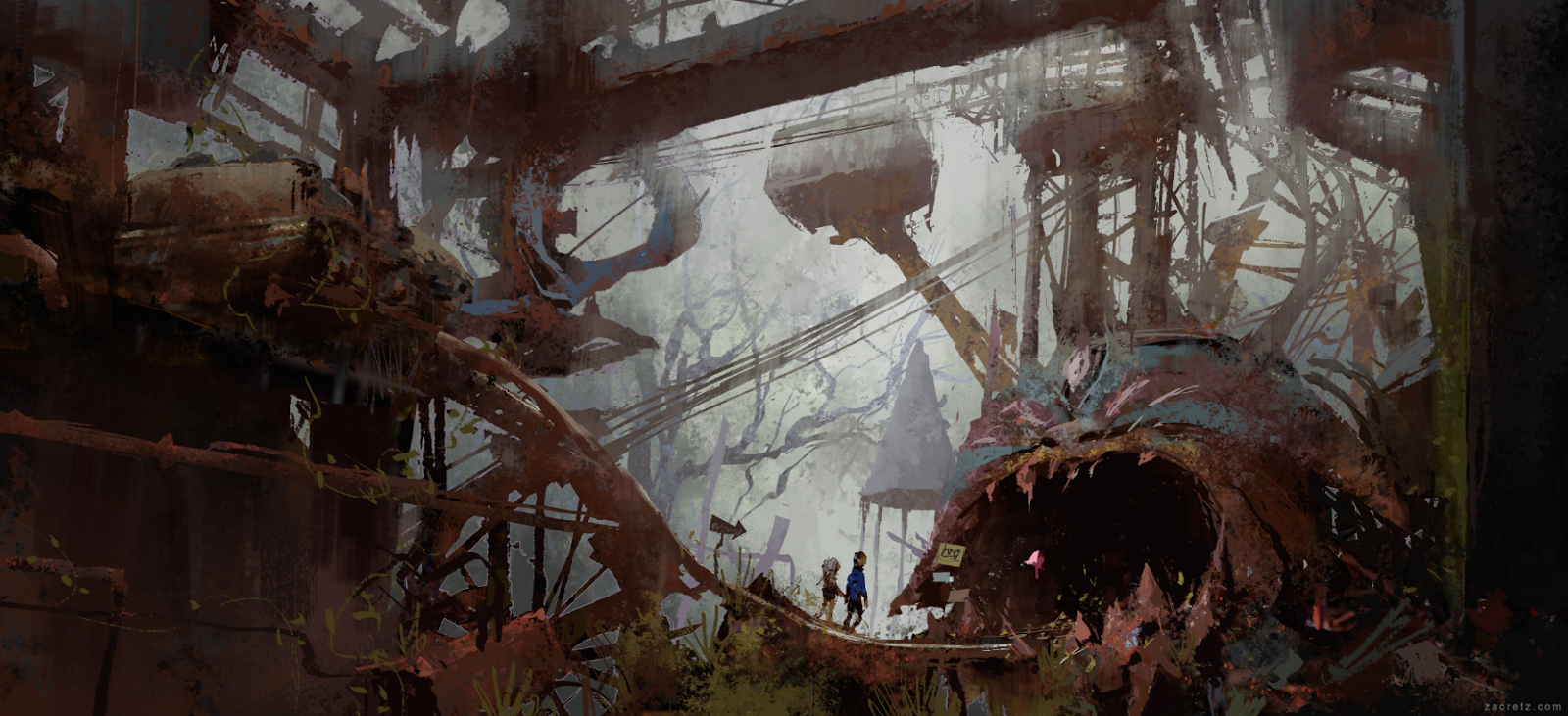 Zac Retz Art Amusement Park Concept