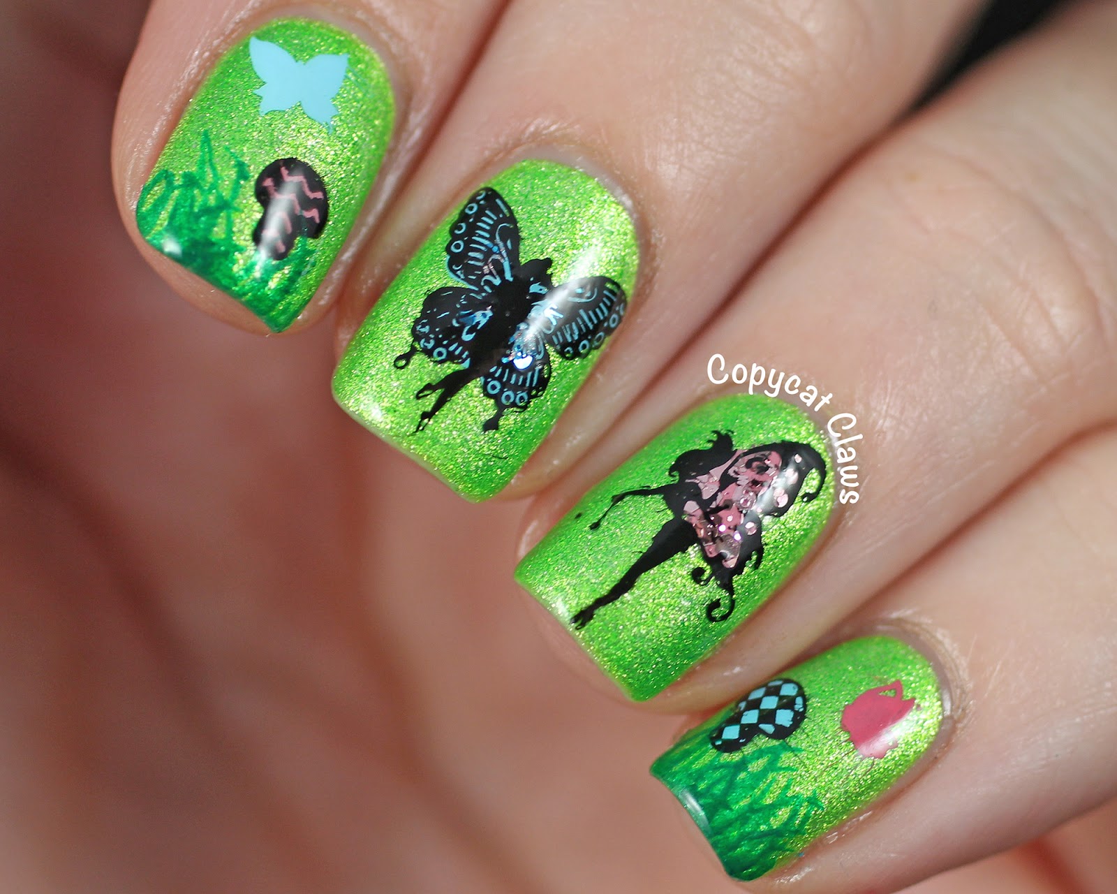 8. Whimsical Fairy Tale Nails - wide 8