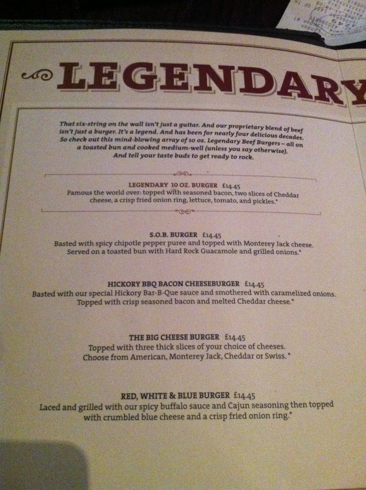 Hard Rock Cafe Lahaina Menu Hard Rock Cafe Lahaina Menu