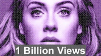 Adele 1 Billion Views Adele 1 Billion Views image