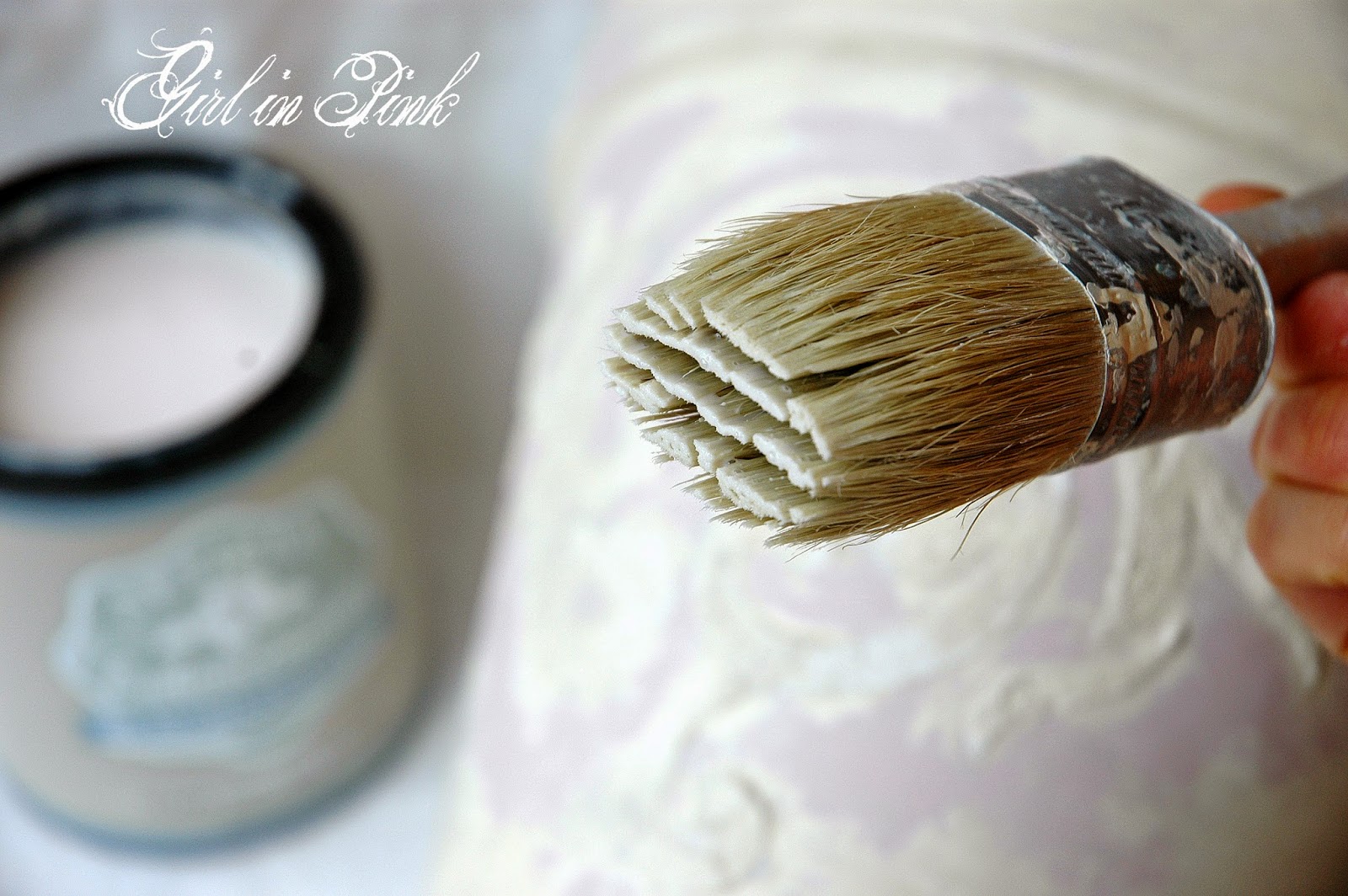 Girl in Pink How to Create Beautiful Finishes on Flower Pots and Seal