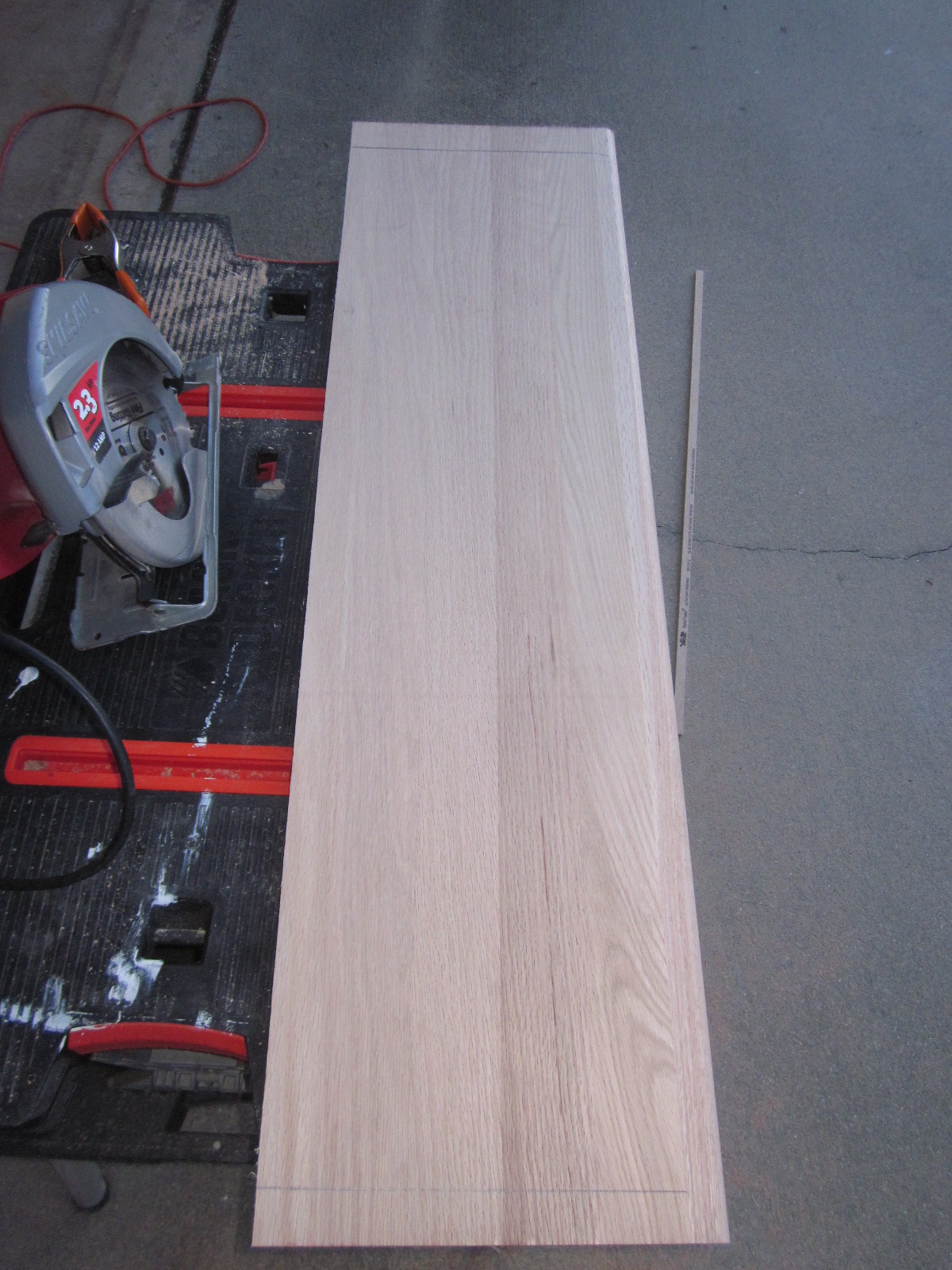 Lipstick and a Brad Nailer are the only essentials Stair Project