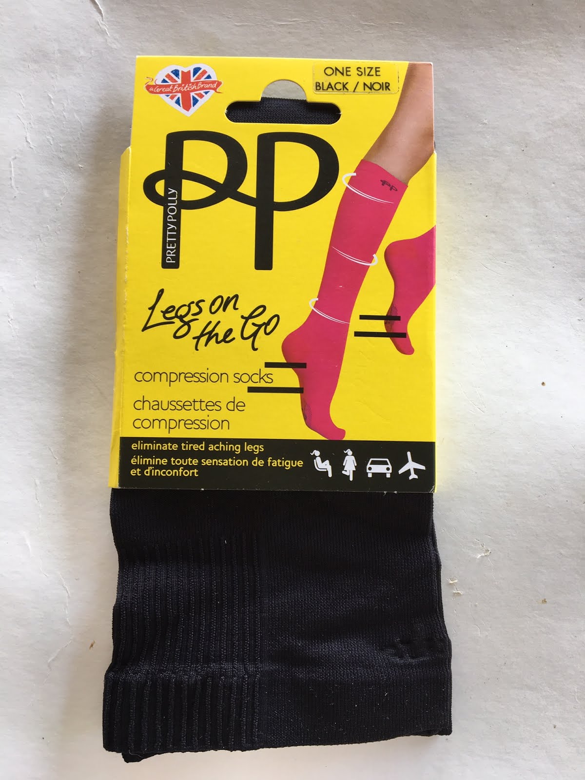 Hosiery For Men: Reviewed: Pretty Polly Legs On The Go Compression
