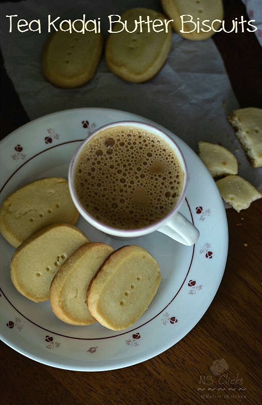 Tea Shop Style Butter Biscuits/Tea Kadai Butter Biscuits Nalini'sKitchen