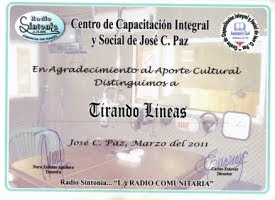 Distincion al Aporte Cultural