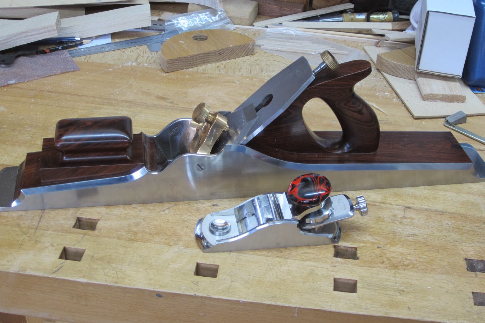 David Barron Furniture The Worlds Best Block Plane!