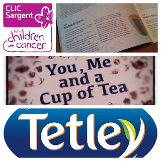 You Me and a Cup of Tea, Tetley, CLIC Sargent, cancer, 