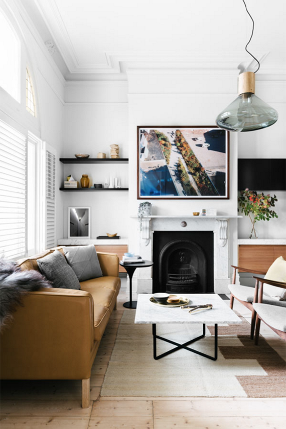 Contemporary home with scandinavian vibes. Design by Fiona Lynch. Styling by Marsha Golemac. Photos by Brooke Holm