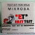 Milk Test Kit - Test Mikroba merk ET