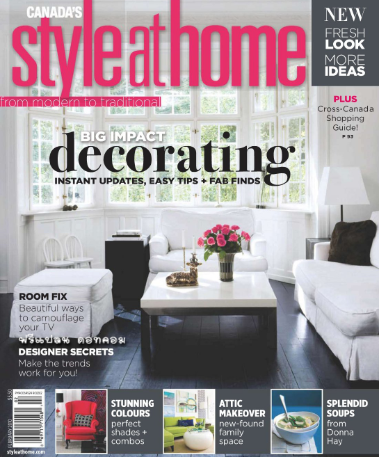 Magazine Style at Home Feb 2010