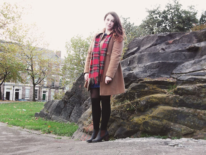 it's cohen - uk style blog: liverpool, ootd, wiwt, autumn fashion, tartan scarf