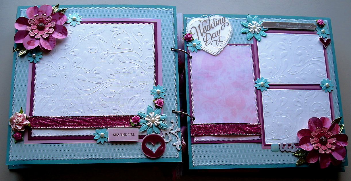 Scrapbooking by Phyllis Another Wedding Premade 12x12 Chipboard Album